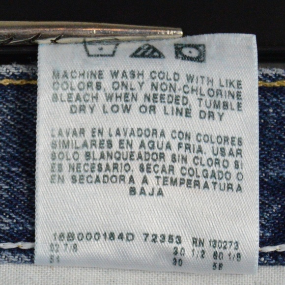 Wrangler Relaxed Fit Jeans Men's 50x30 - Picture 6 of 6